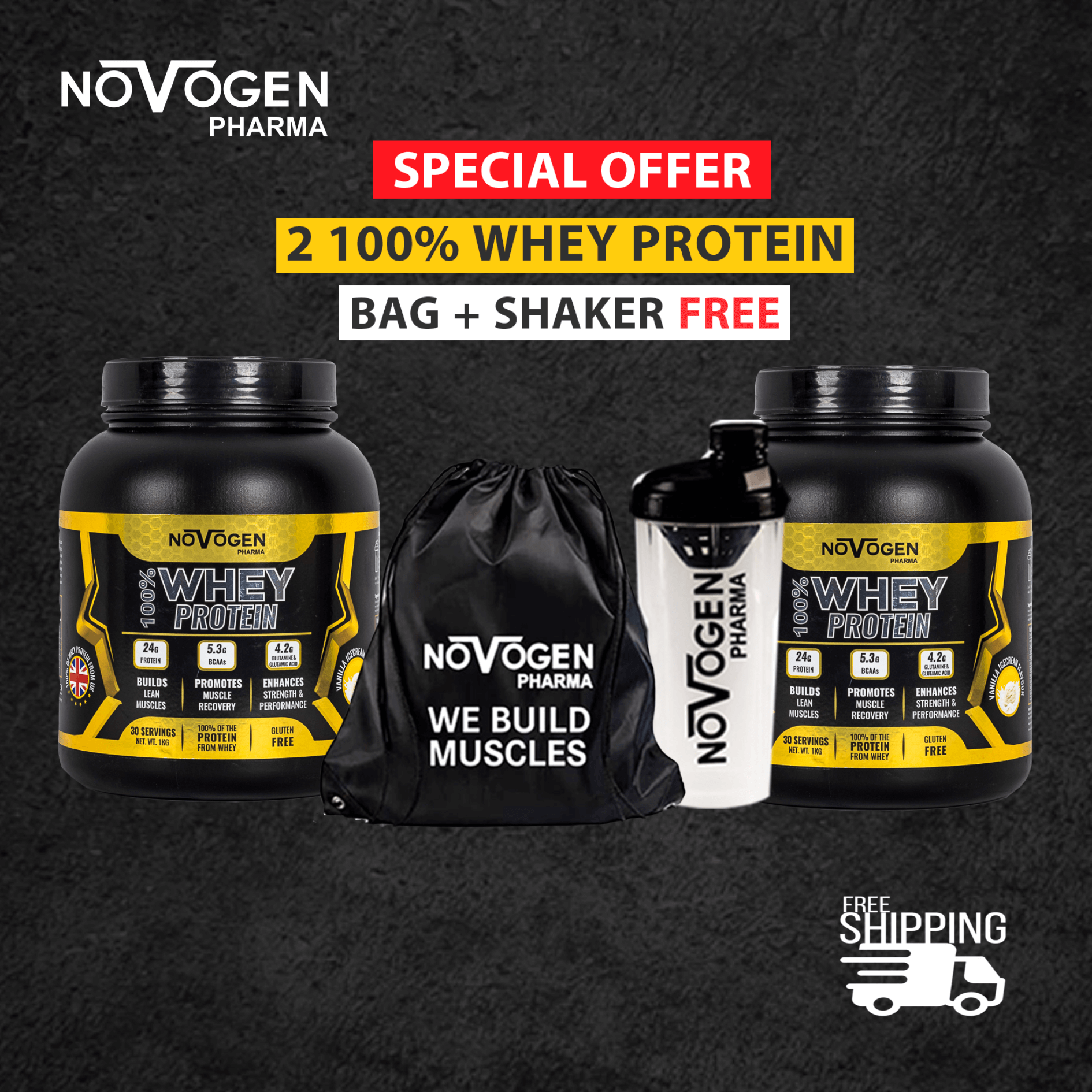 100%Whey Protein Offer-30 Servings